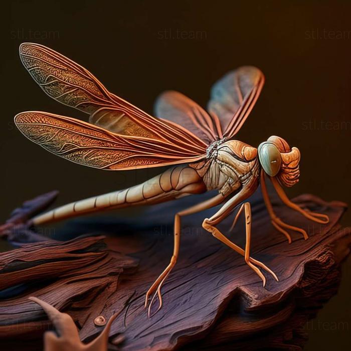 3D model Ceriagrion tenellum (STL)